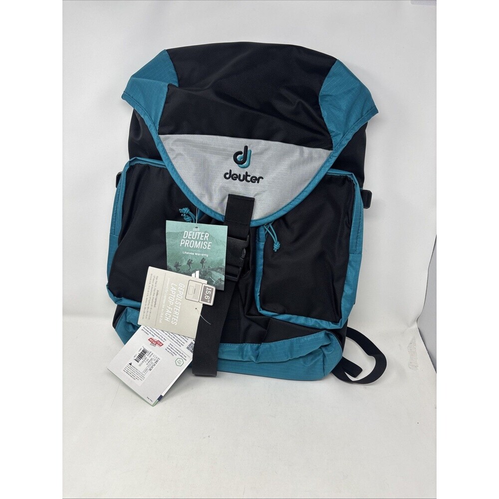 Deuter Lake Placid Heritage 27L Backpack Black Tin 15.6” Laptop NEW Tags